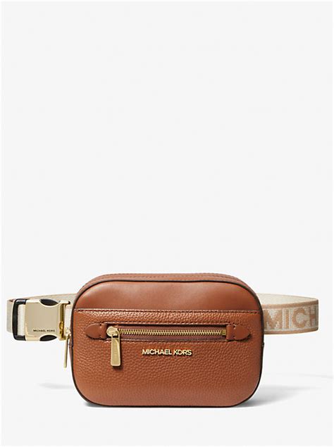 michael kors speed clip leather belt bag|belt bag Michael Kors outlet.